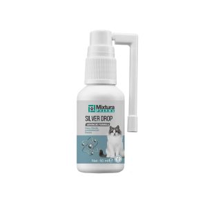 Mixtura Pharma Silver Drop Nano-Gümüş Antibakteriyel Damla Sprey - Kedi ve Köpek Temizleme Spreyi